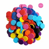 Set 160 jetoane pentru jocuri, diametru 22 mm, in 8 culori