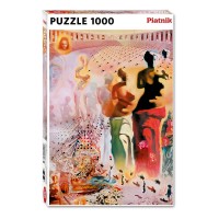 Puzzle Piatnik "Dali - El Torero Alucinogeno", 1000 piese, dimensiune 68 x 48 cm, produs in Austria